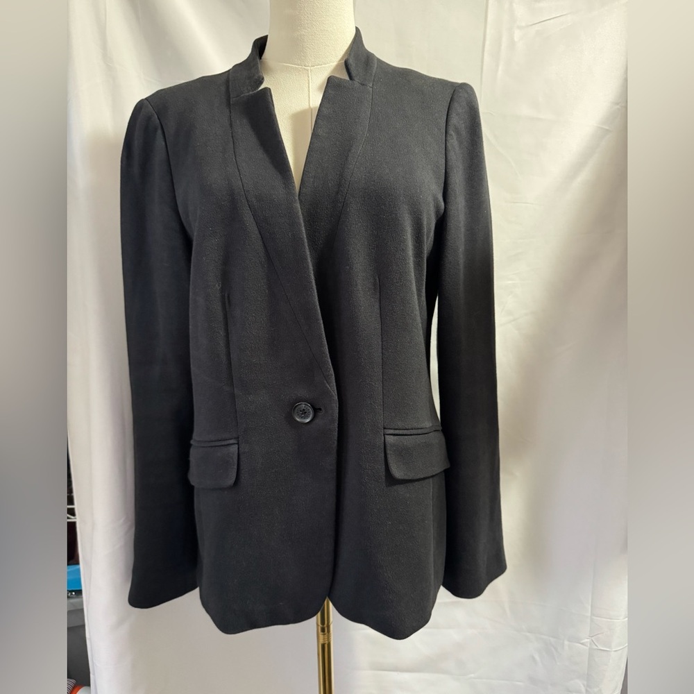 Talbots Aberdeen Classic Black Blazer size 8